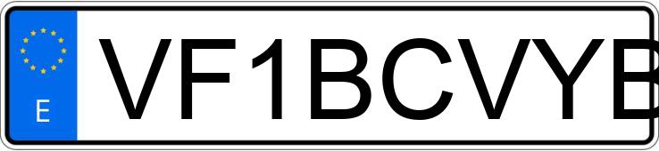 Numer rejestracyjny VF1BCVYB273390976 posiada RENAULT TRAFIC Numer rejestracyjny VF1BCVYB273390976 posiada RENAULT TRAFIC