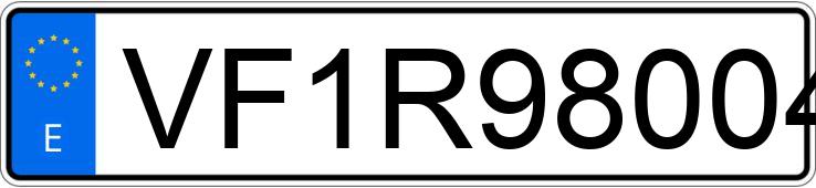 Numer rejestracyjny VF1R9800463407885 posiada RENAULT CLIO Numer rejestracyjny VF1R9800463407885 posiada RENAULT CLIO