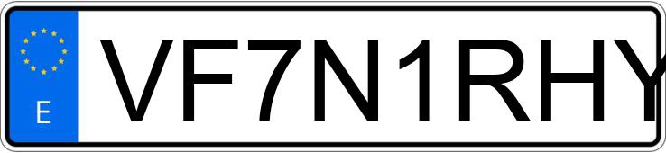 Numer rejestracyjny VF7N1RHYB73621713 posiada CITROEN XSARA