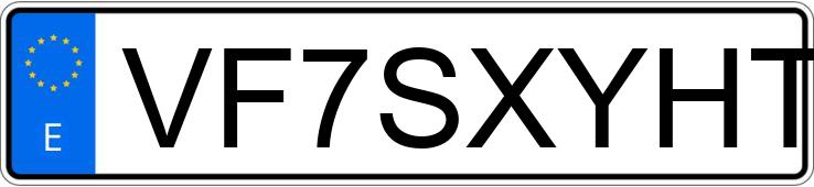 Numer rejestracyjny VF7SXYHTURT086593 posiada CITROEN C3 Numer rejestracyjny VF7SXYHTURT086593 posiada CITROEN C3