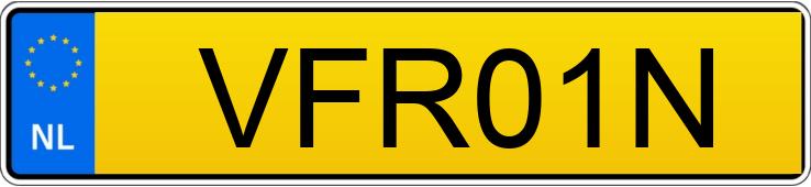 Numer rejestracyjny VFR01N posiada RAM RAM 1500 LARAMIE