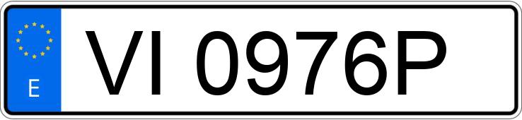 Numer rejestracyjny VI0976P posiada MITSUBISHI MONTERO