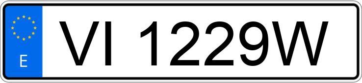 Numer rejestracyjny VI1229W posiada VOLKSWAGEN GOLF Numer rejestracyjny VI1229W posiada VOLKSWAGEN GOLF