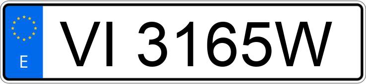 Numer rejestracyjny VI3165W posiada FORD FOCUS