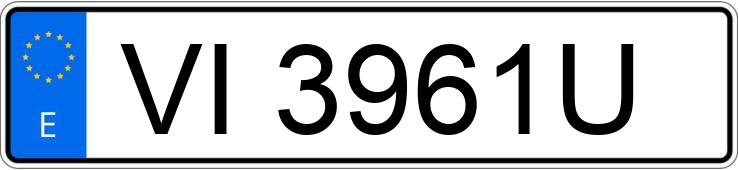 Numer rejestracyjny VI3961U posiada PEUGEOT 406