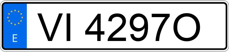 Numer rejestracyjny VI4297O posiada VOLKSWAGEN PASSAT Numer rejestracyjny VI4297O posiada VOLKSWAGEN PASSAT