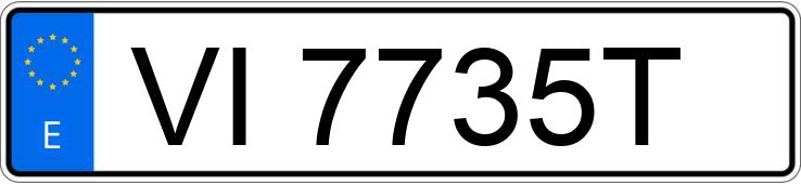 Numer rejestracyjny VI7735T posiada FORD TRANSIT