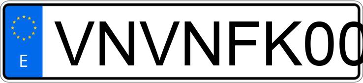 Numer rejestracyjny VNVNFK00870248355 posiada NISSAN TOWNSTAR Numer rejestracyjny VNVNFK00870248355 posiada NISSAN TOWNSTAR