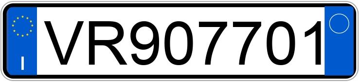 Numer rejestracyjny VR907701 posiada PEUGEOT 205