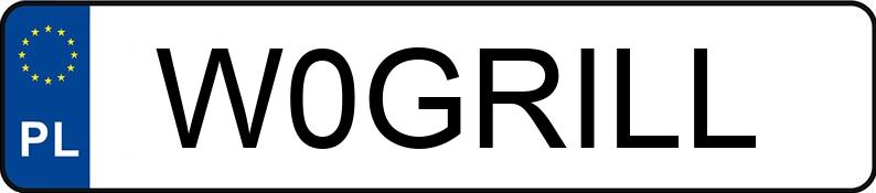 Numer rejestracyjny W0GRILL posiada DACIA Dokker 1.6 SCe MR`17 E6c SL Connected by Orange