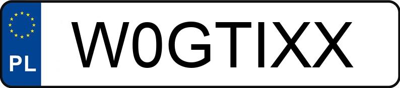 Numer rejestracyjny W0GTIXX posiada VOLKSWAGEN GOLF III 1.9 TDI