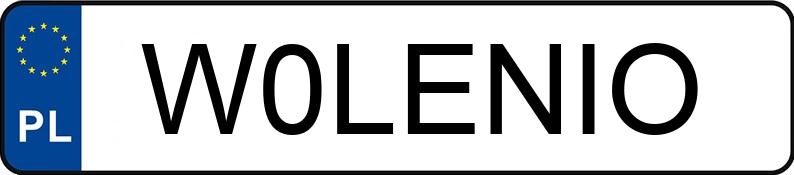 Numer rejestracyjny W0LENIO posiada MERCEDES-BENZ 230 E 124 230E