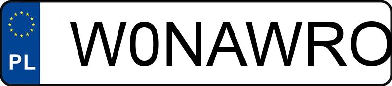 Numer rejestracyjny W0NAWRO posiada BMW XM Numer rejestracyjny W0NAWRO posiada BMW XM