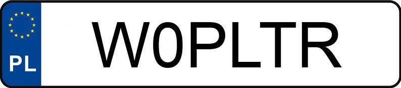 Numer rejestracyjny W0PLTR posiada MCLAREN GT Numer rejestracyjny W0PLTR posiada MCLAREN GT