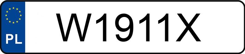 Numer rejestracyjny W1911X posiada DACIA Duster MR`14 E6 Urban Explorer S&S
