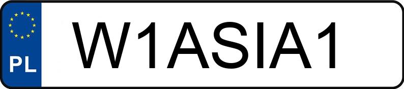 Numer rejestracyjny W1ASIA1 posiada MAZDA CX-3 Numer rejestracyjny W1ASIA1 posiada MAZDA CX-3