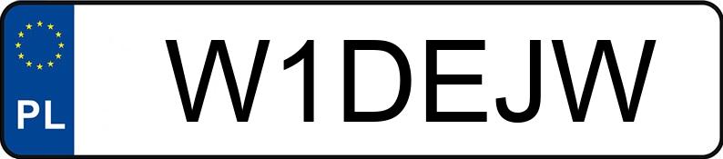 Numer rejestracyjny W1DEJW posiada BMW 525 Diesel DPF MR`10 E5 F10 xDrive Steptronic Numer rejestracyjny W1DEJW posiada BMW 525 Diesel DPF MR`10 E5 F10 xDrive Steptronic