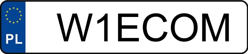 Numer rejestracyjny W1ECOM posiada AUDI Q3 Sportback MR`20 E6d F3 Numer rejestracyjny W1ECOM posiada AUDI Q3 Sportback MR`20 E6d F3