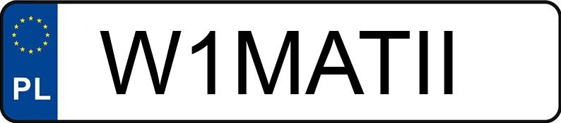 Numer rejestracyjny W1MATII posiada BMW 330 Cabrio Diesel DPF MR`07 E4 E93 330 Cabrio Diesel DPF MR`07 E4 E93