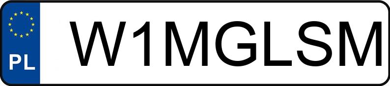 O número de registro W1MGLSM tem MERCEDES-BENZ GLS 400 d MR`19 E6d X167 4Matic