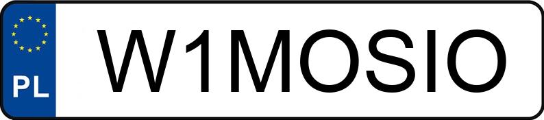 Il numero di registrazione W1MOSIO ha BMW 523i MR`07 E4 E60 523i MR`07 E4 E60