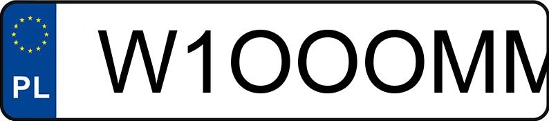 Numer rejestracyjny W1OOOMM posiada ASTON MARTIN DB2 Numer rejestracyjny W1OOOMM posiada ASTON MARTIN DB2