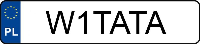 Numer rejestracyjny W1TATA posiada JEEP GRAND CHEROKEE