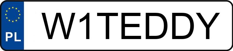 Numer rejestracyjny W1TEDDY posiada PORSCHE 718 Cayman MR`20 E6d T Aut.