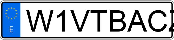 Numer rejestracyjny W1VTBACZXSU418965 posiada MERCEDES 207 Numer rejestracyjny W1VTBACZXSU418965 posiada MERCEDES 207