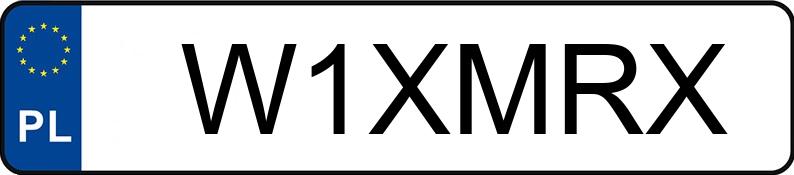 Numer rejestracyjny W1XMRX posiada BMW 520D