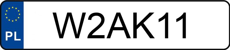 Numer rejestracyjny W2AK11 posiada MERCEDES-BENZ G 450 d MR`24 E6e W465 AMG