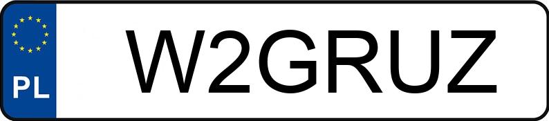 Numer rejestracyjny W2GRUZ posiada SKODA OCTAVIA 1.9 TDI