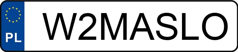 Numer rejestracyjny W2MASLO posiada BMW 440I