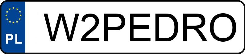 Numer rejestracyjny W2PEDRO posiada VOLVO FH 540 MR`13 E6 20.1t FH 540