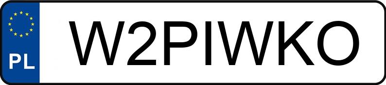 Numer rejestracyjny W2PIWKO posiada AUDI A4 Numer rejestracyjny W2PIWKO posiada AUDI A4