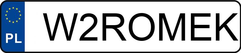 Registreringsnummeret W2ROMEK har VOLVO FL 280 E6 18.0t FL 280