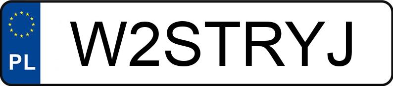 Numer rejestracyjny W2STRYJ posiada BMW M 5 4.4 MR`21 E6d F90 M Competition Steptronic