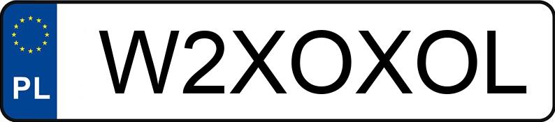 Numer rejestracyjny W2XOXOL posiada BMW X7 M50D