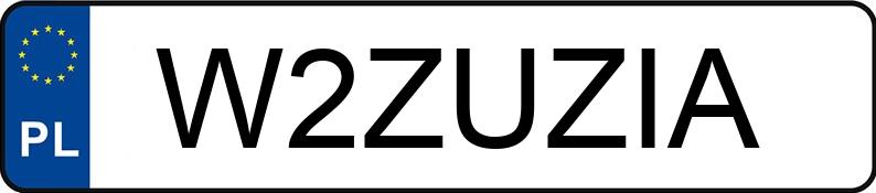 Numer rejestracyjny W2ZUZIA posiada AUDI A3 2.0 TDi DPF MR`09 E4 8P Ambition