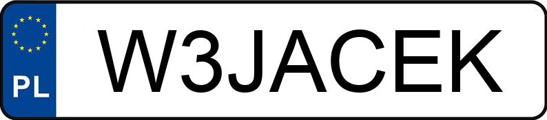 Numer rejestracyjny W3JACEK posiada STUERZEL WK-STRIKE 220Z