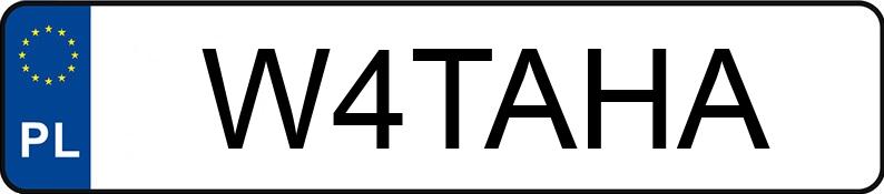 Numer rejestracyjny W4TAHA posiada BMW X5 XDRIVE40I