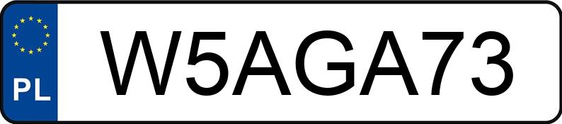 Numer rejestracyjny W5AGA73 posiada BMW 330CI Numer rejestracyjny W5AGA73 posiada BMW 330CI