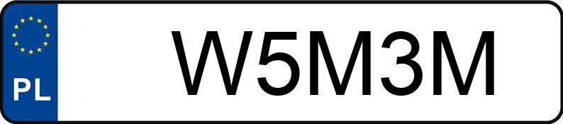 Numer rejestracyjny W5M3M posiada BMW M 3 Touring 3.0 MR`22 E6d/e G81 xDrive Competition Step Numer rejestracyjny W5M3M posiada BMW M 3 Touring 3.0 MR`22 E6d/e G81 xDrive Competition Step