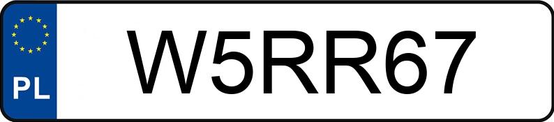 Numer rejestracyjny W5RR67 posiada LEXUS LEXUS NX350H