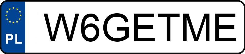 Numer rejestracyjny W6GETME posiada DODGE Charger MR`15 HELLCAT Widebody Numer rejestracyjny W6GETME posiada DODGE Charger MR`15 HELLCAT Widebody