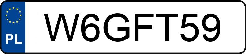 Numer rejestracyjny W6GFT59 posiada MAZDA CX-5 Numer rejestracyjny W6GFT59 posiada MAZDA CX-5