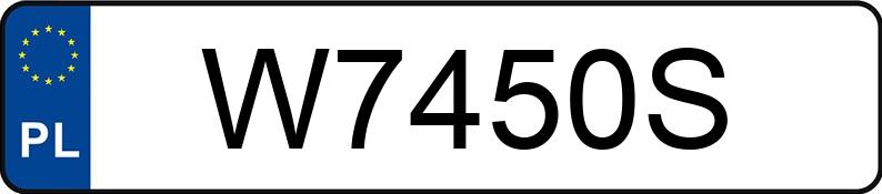 Numer rejestracyjny W7450S posiada BMW M340I Numer rejestracyjny W7450S posiada BMW M340I