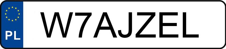 Numer rejestracyjny W7AJZEL posiada PORSCHE Panamera Diesel MR`16 E6 4S Aut.