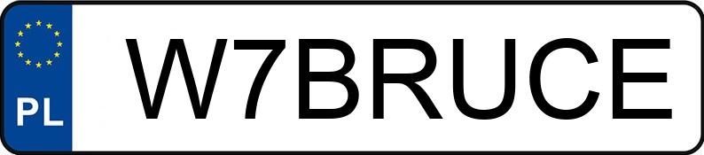 Numer rejestracyjny W7BRUCE posiada BENTLEY Continental GT 4.0 Hybrid MR`25 E6d GT Speed