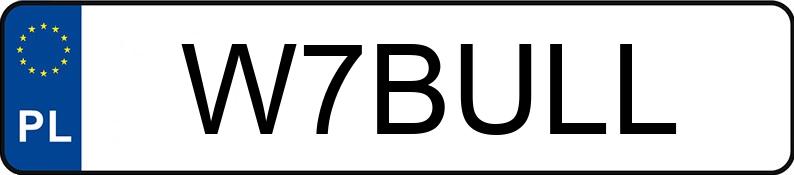 Numer rejestracyjny W7BULL posiada LAMBORGHINI Urus MR`18 E6 S Numer rejestracyjny W7BULL posiada LAMBORGHINI Urus MR`18 E6 S